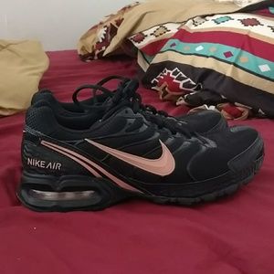Womens Nike Air Max Rose Gold and Black